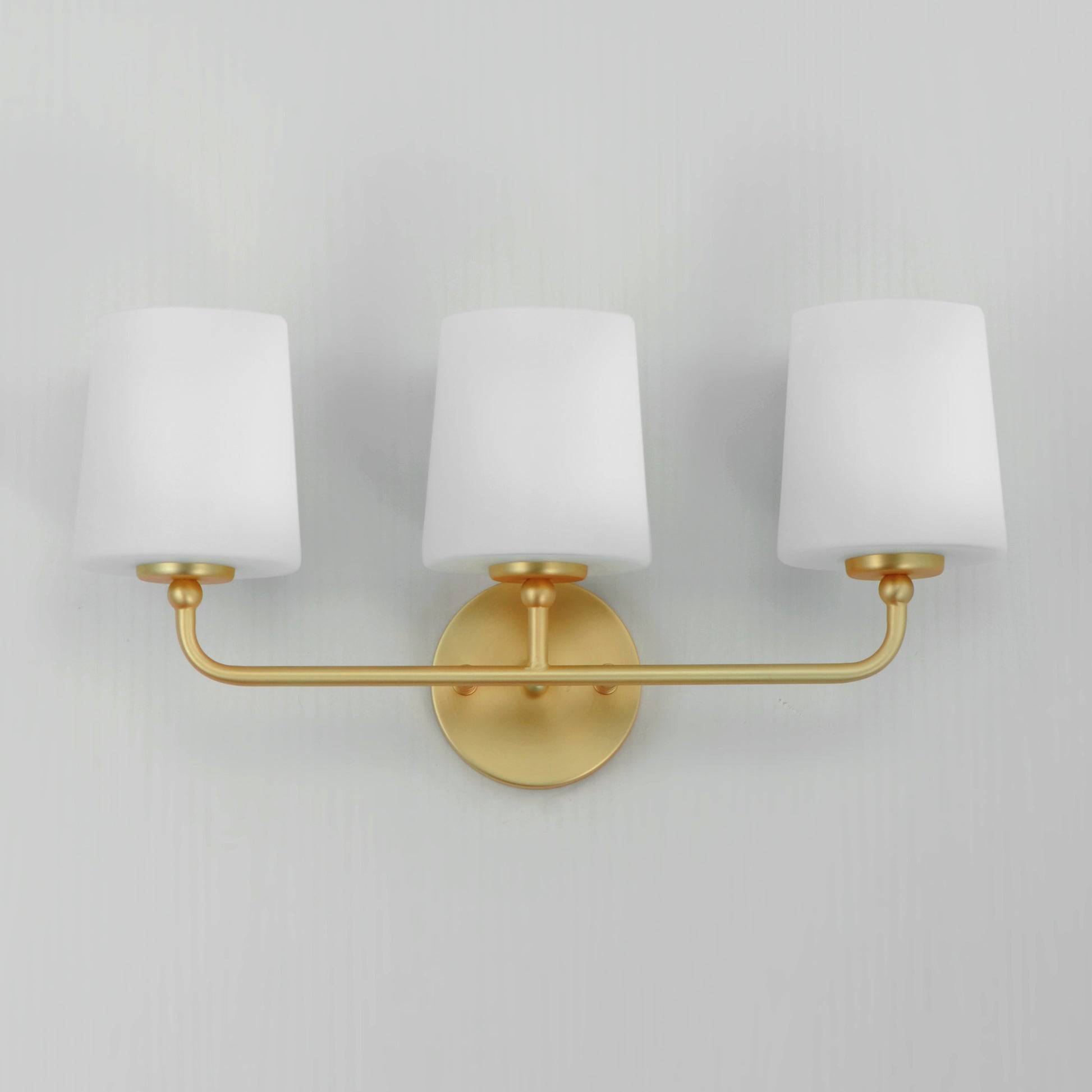 Bristol 3-Light Bath Vanity Satin Brass by Maxim Lighting