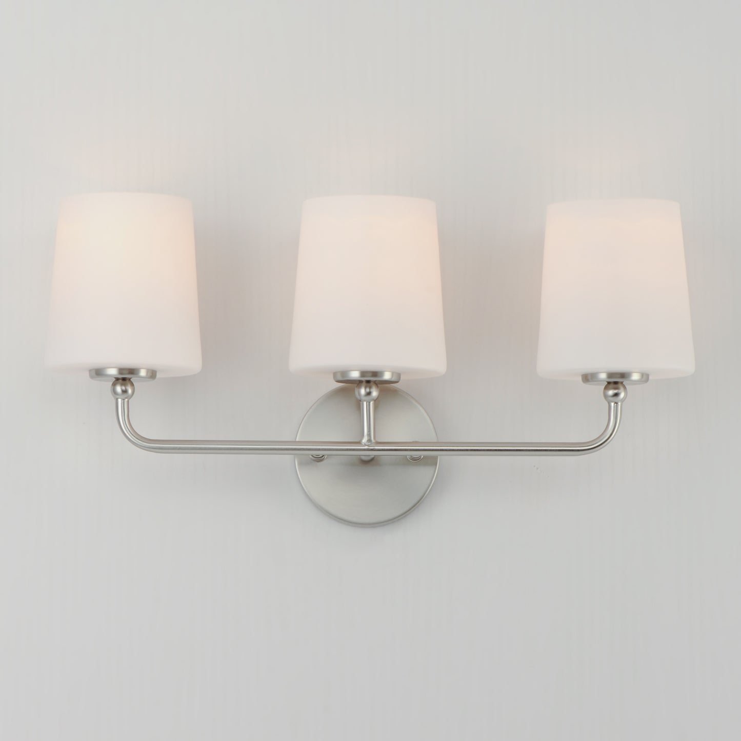 Bristol 3-Light Bath Vanity Satin Nickel by Maxim Lighting
