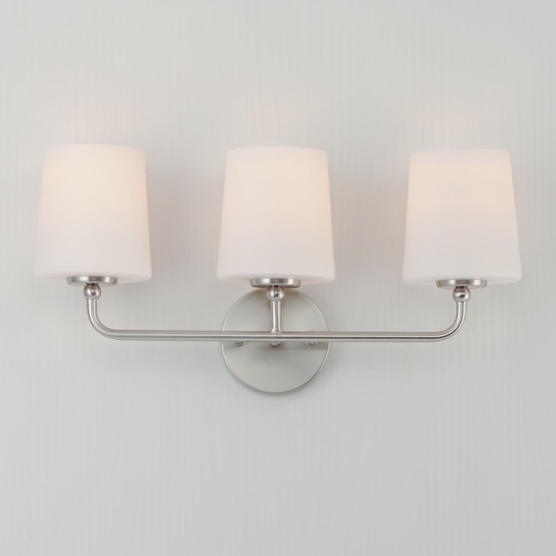 Bristol 3-Light Bath Vanity Satin Nickel by Maxim Lighting