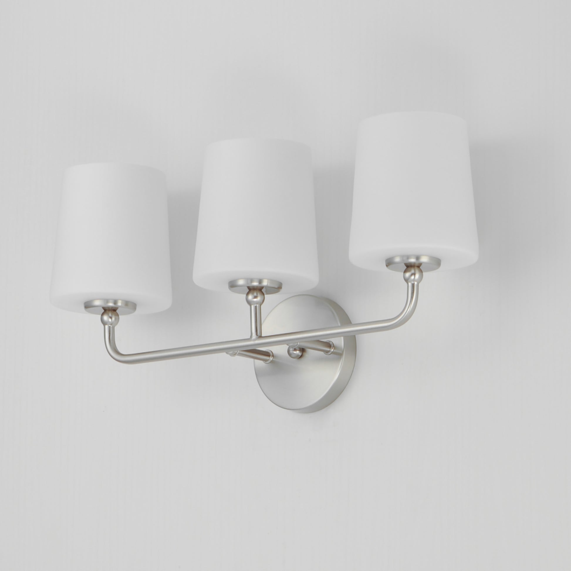 Bristol 3-Light Bath Vanity Satin Nickel by Maxim Lighting