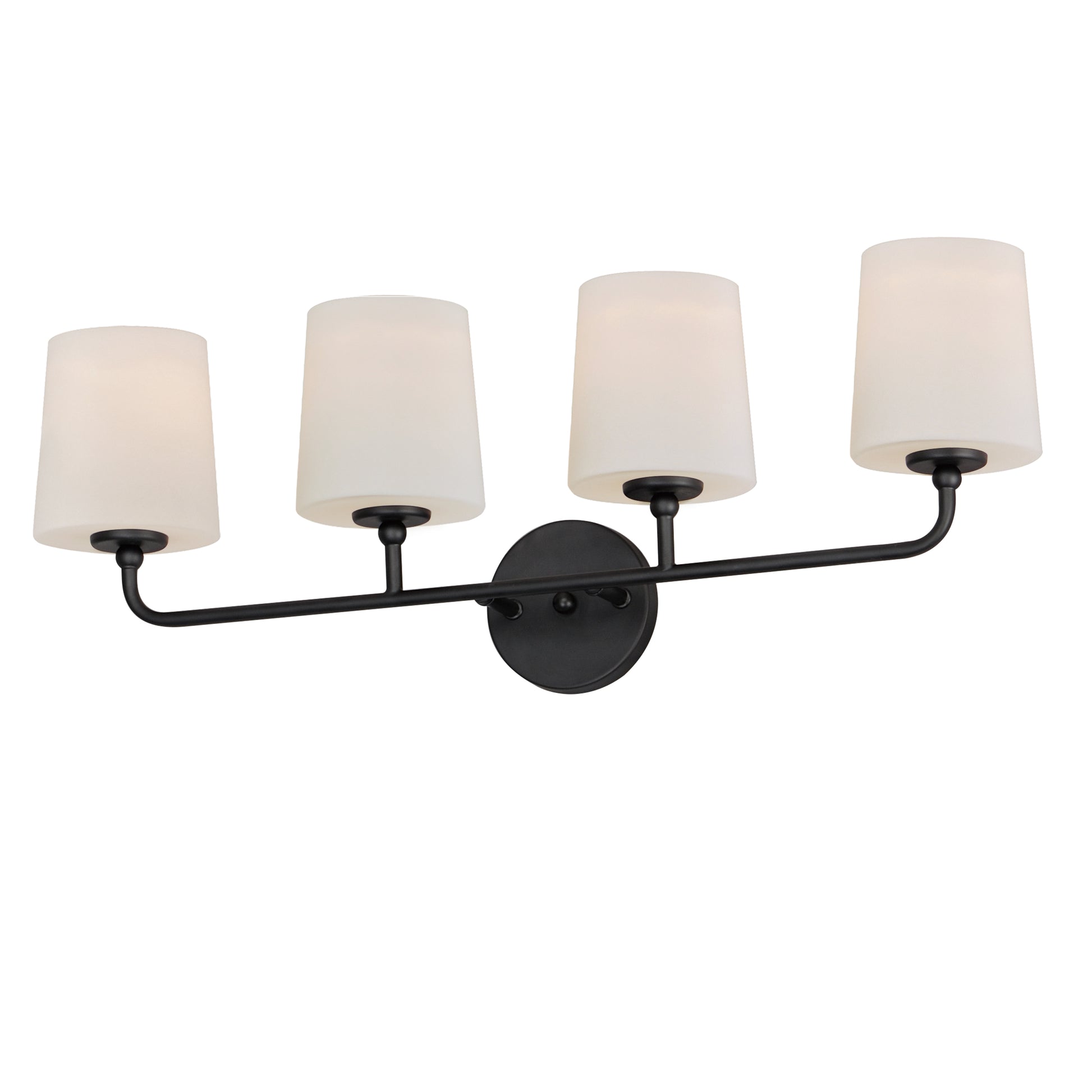 Bristol 4-Light Bath Vanity Black by Maxim Lighting