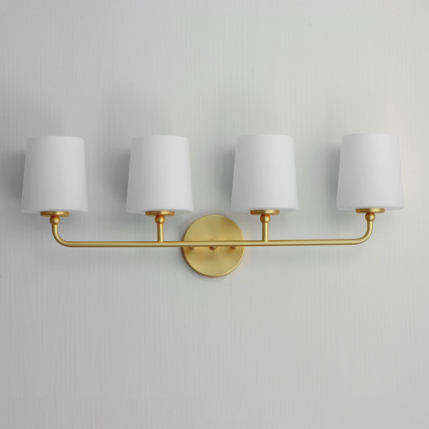 Bristol 4-Light Bath Vanity Satin Brass by Maxim Lighting