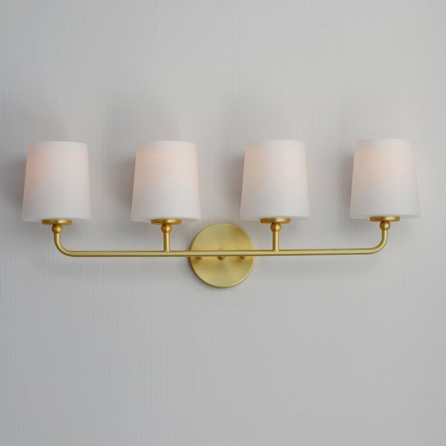 Bristol 4-Light Bath Vanity Satin Brass by Maxim Lighting