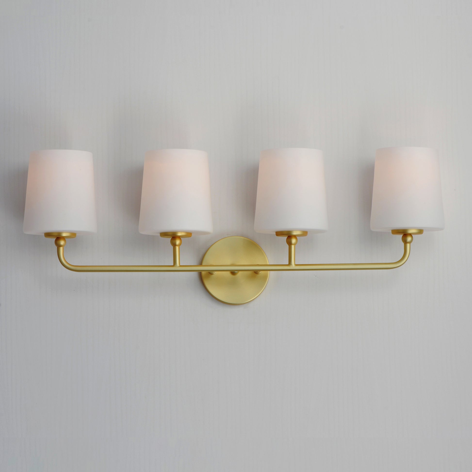 Bristol 4-Light Bath Vanity Satin Brass by Maxim Lighting