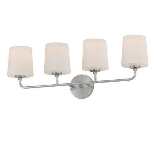 Bristol 4-Light Bath Vanity Satin Nickel by Maxim Lighting
