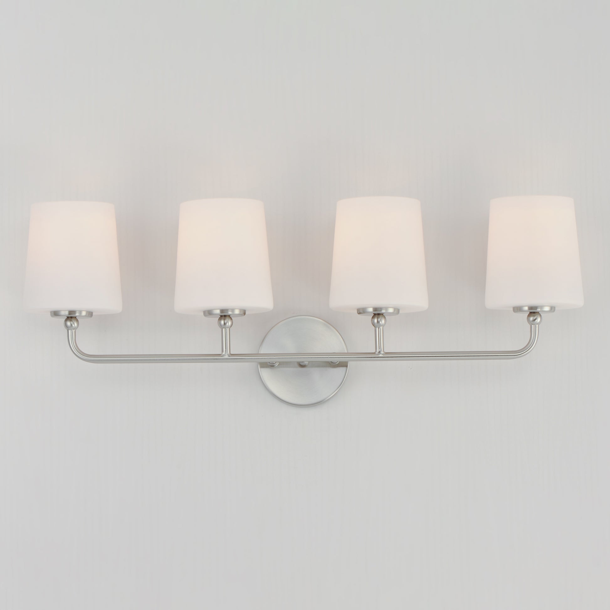Bristol 4-Light Bath Vanity Satin Nickel by Maxim Lighting