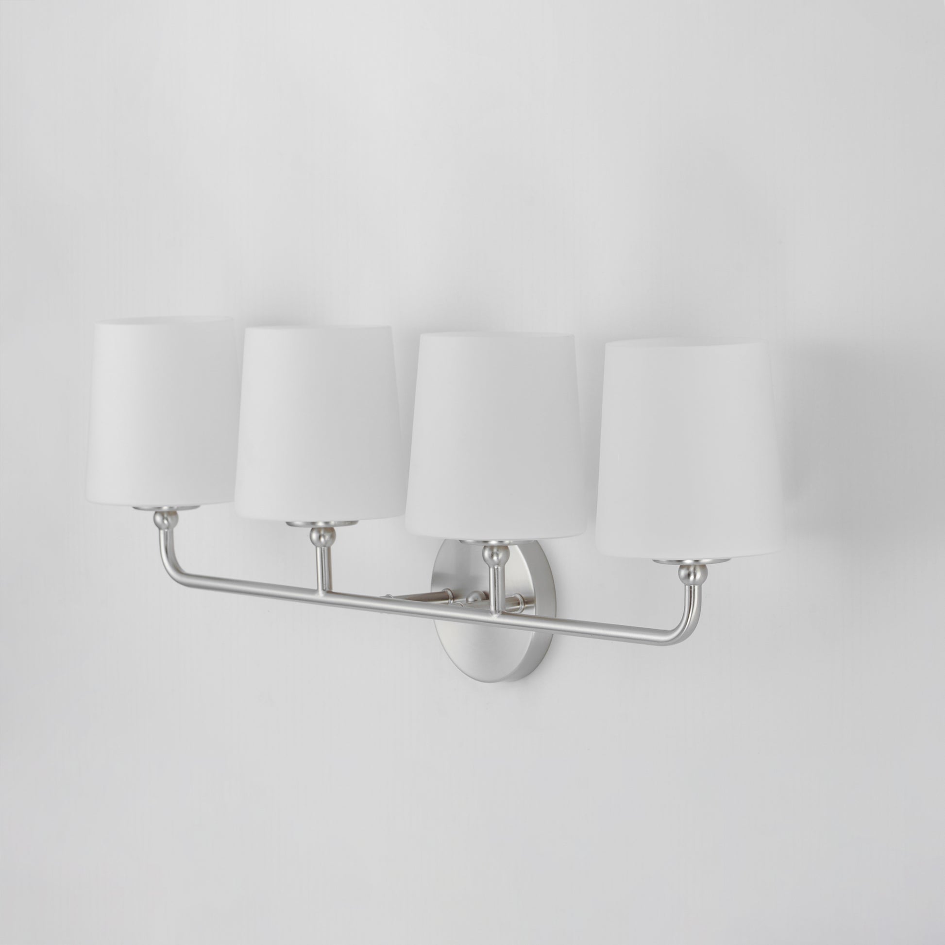 Bristol 4-Light Bath Vanity Satin Nickel by Maxim Lighting