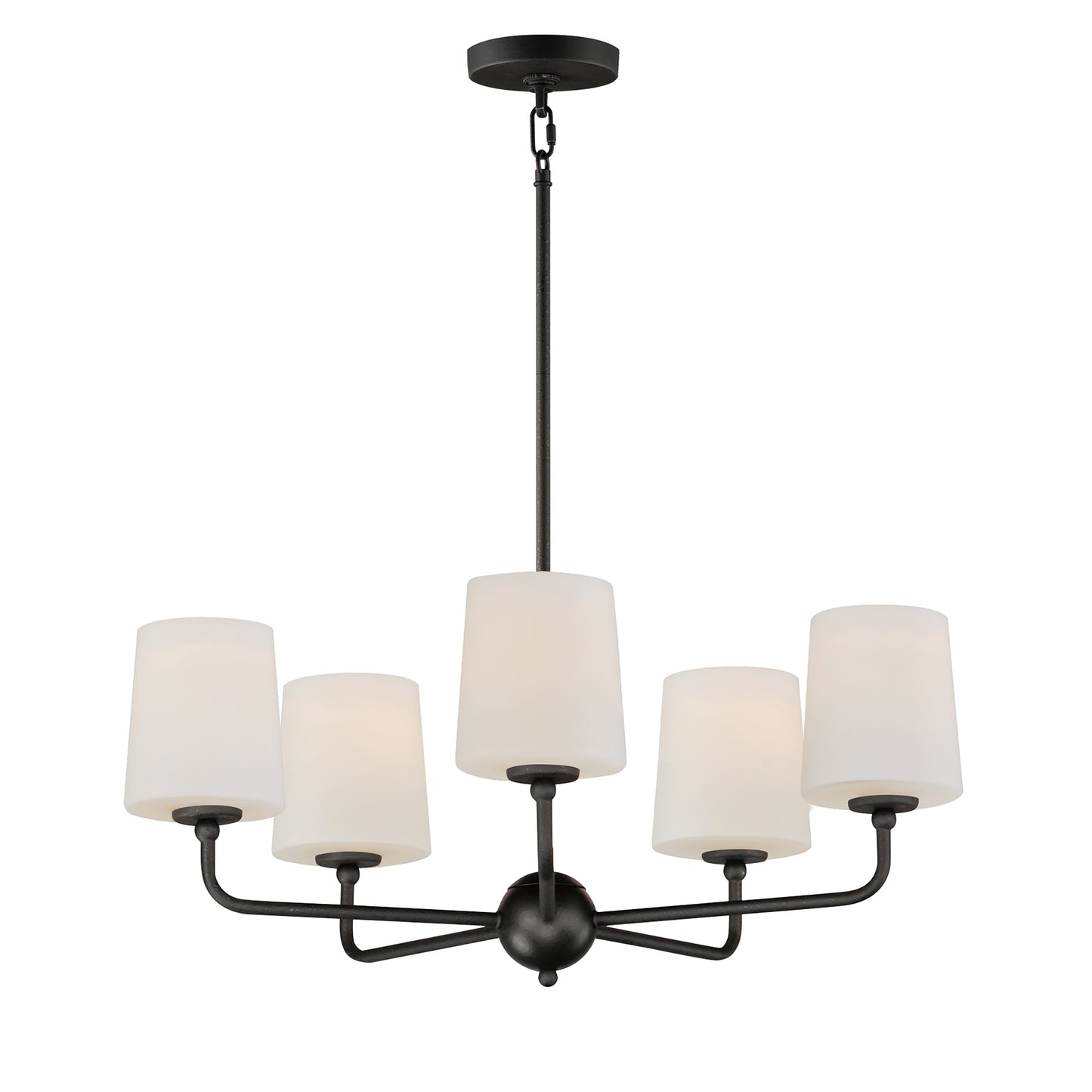 Bristol 5-Light Chandelier Anthracite by Maxim Lighting