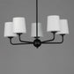 Bristol 5-Light Chandelier Anthracite by Maxim Lighting