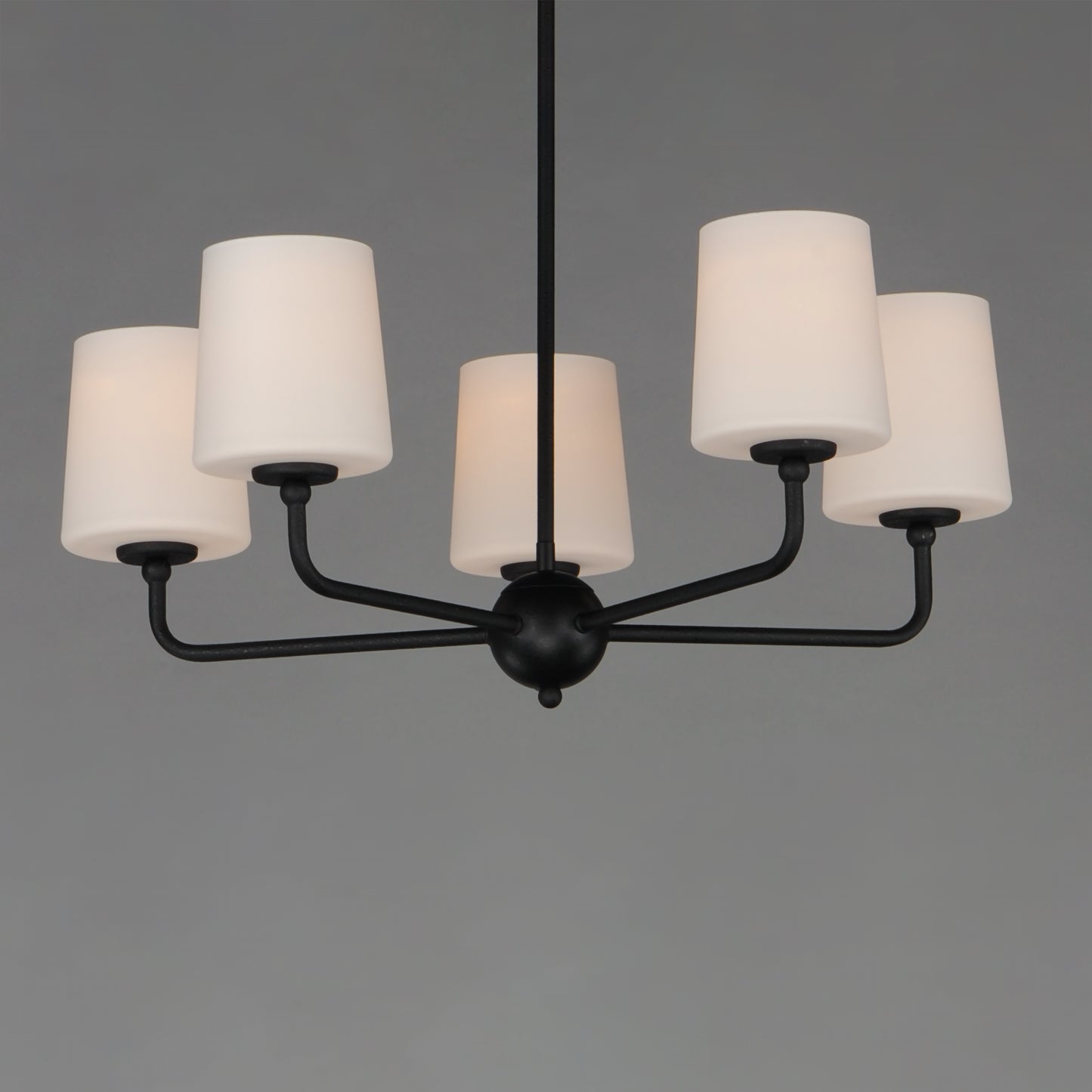 Bristol 5-Light Chandelier Anthracite by Maxim Lighting