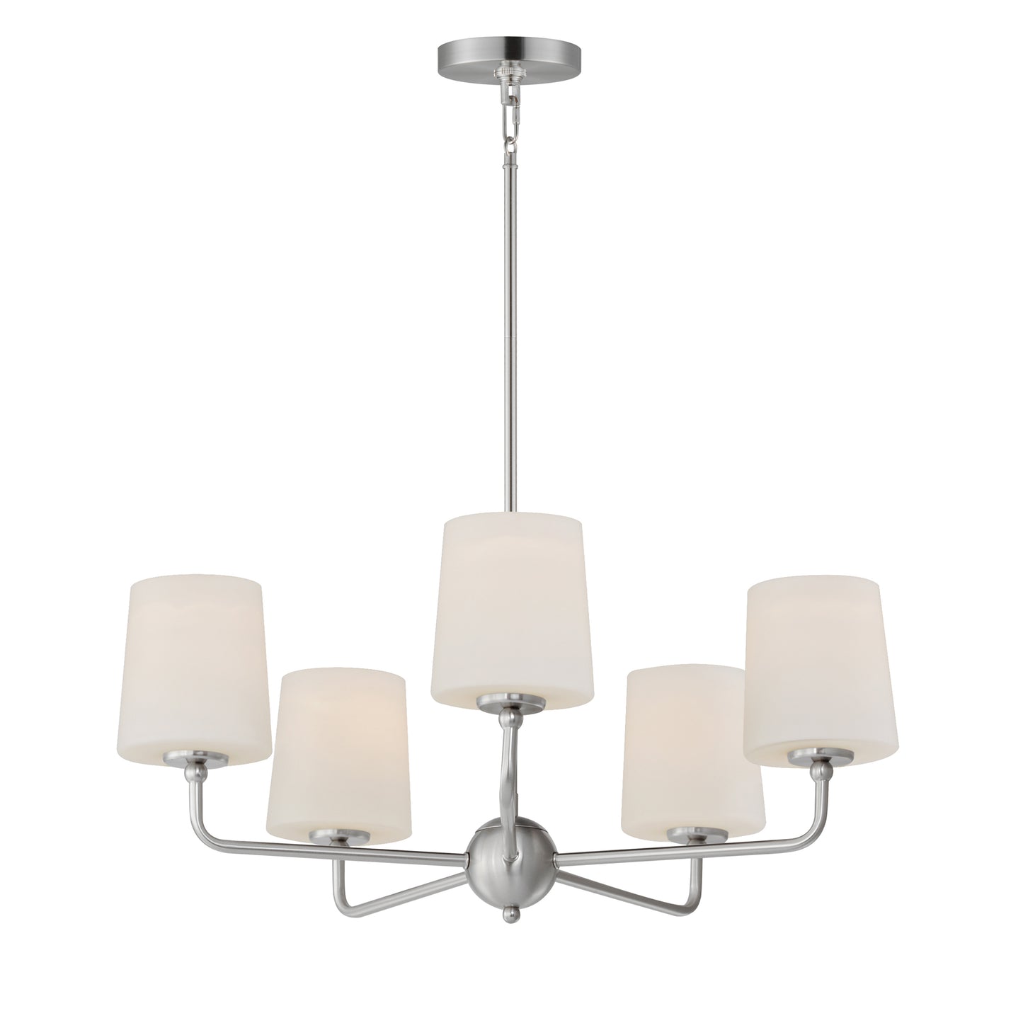 Bristol 5-Light Chandelier Satin Nickel by Maxim Lighting