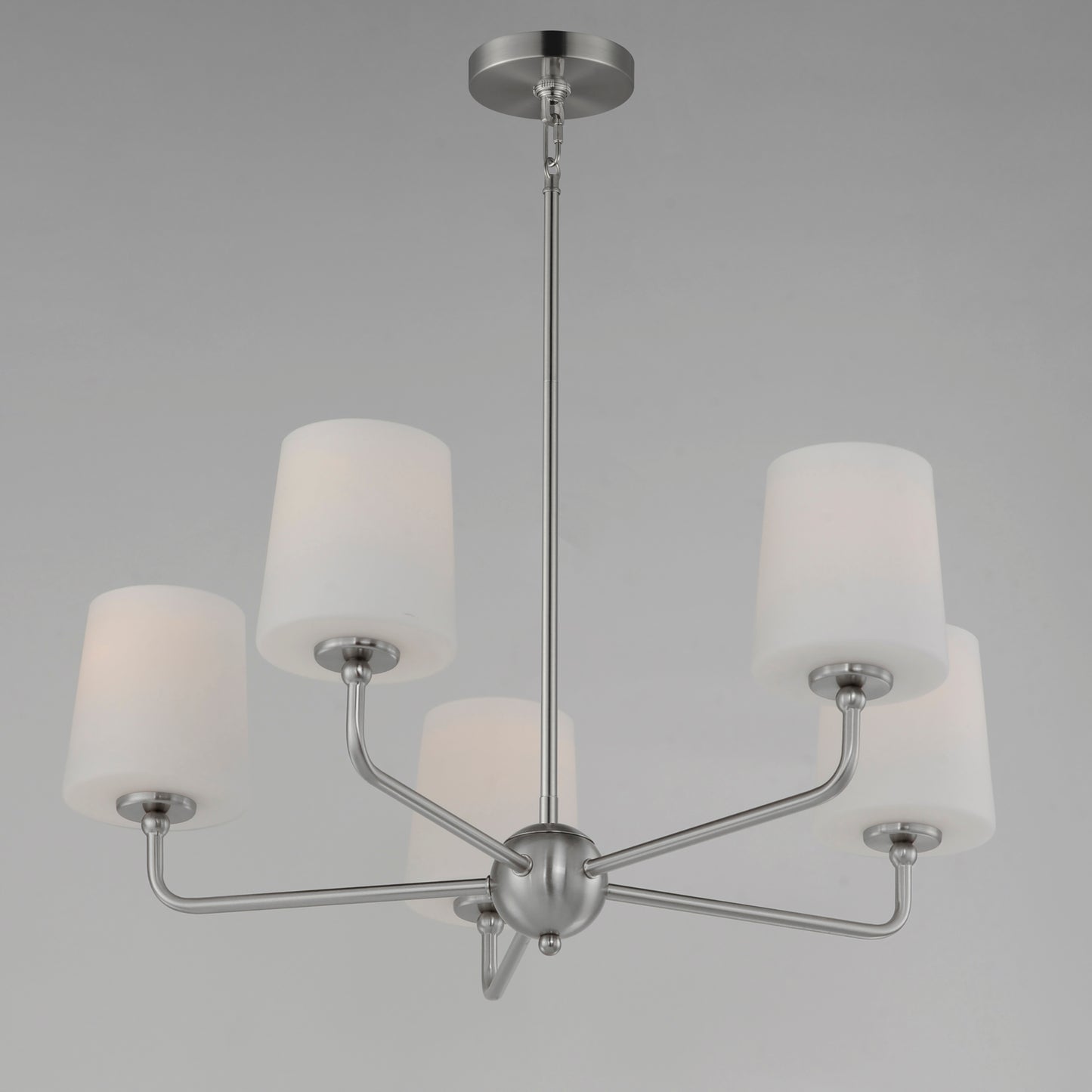 Bristol 5-Light Chandelier Satin Nickel by Maxim Lighting
