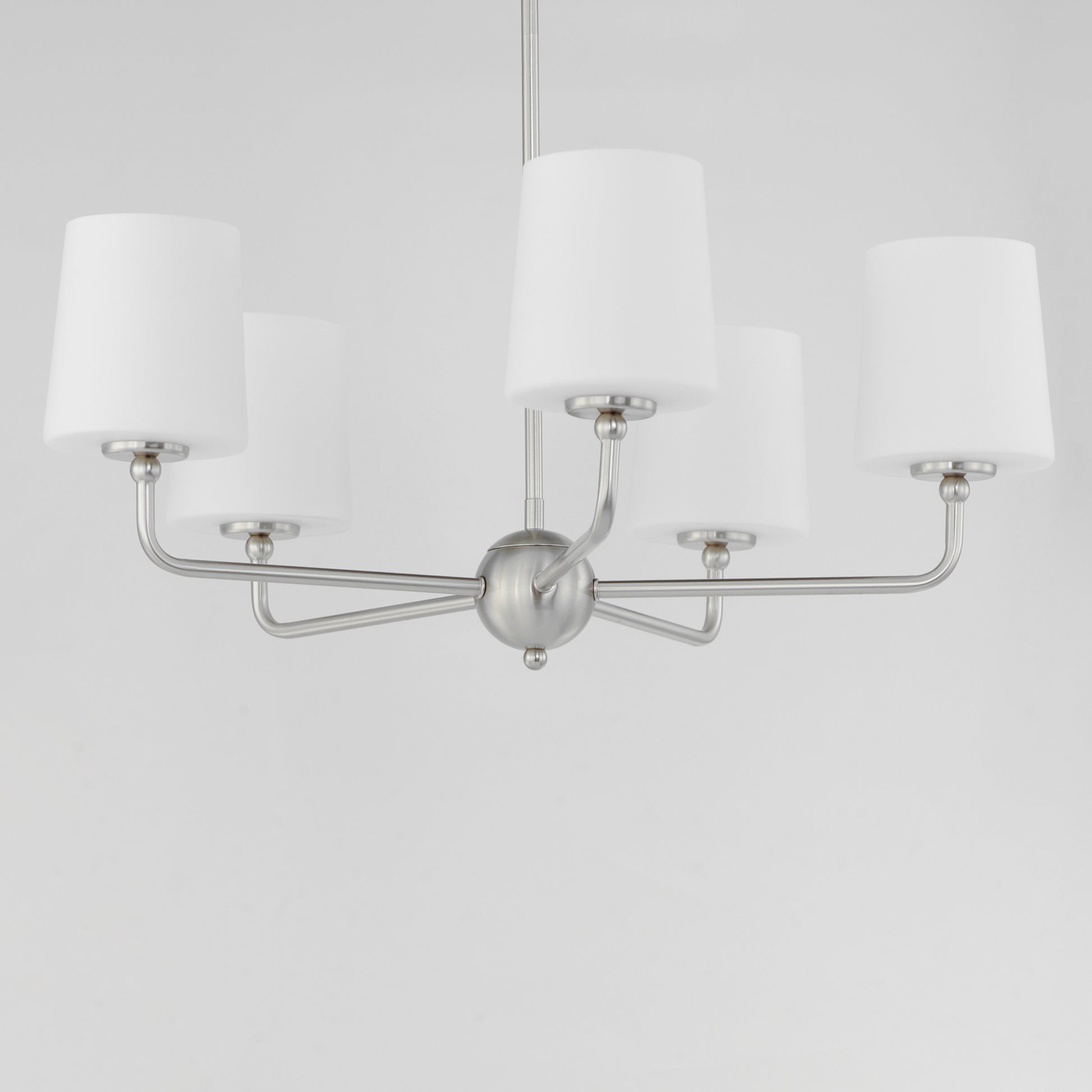 Bristol 5-Light Chandelier Satin Nickel by Maxim Lighting