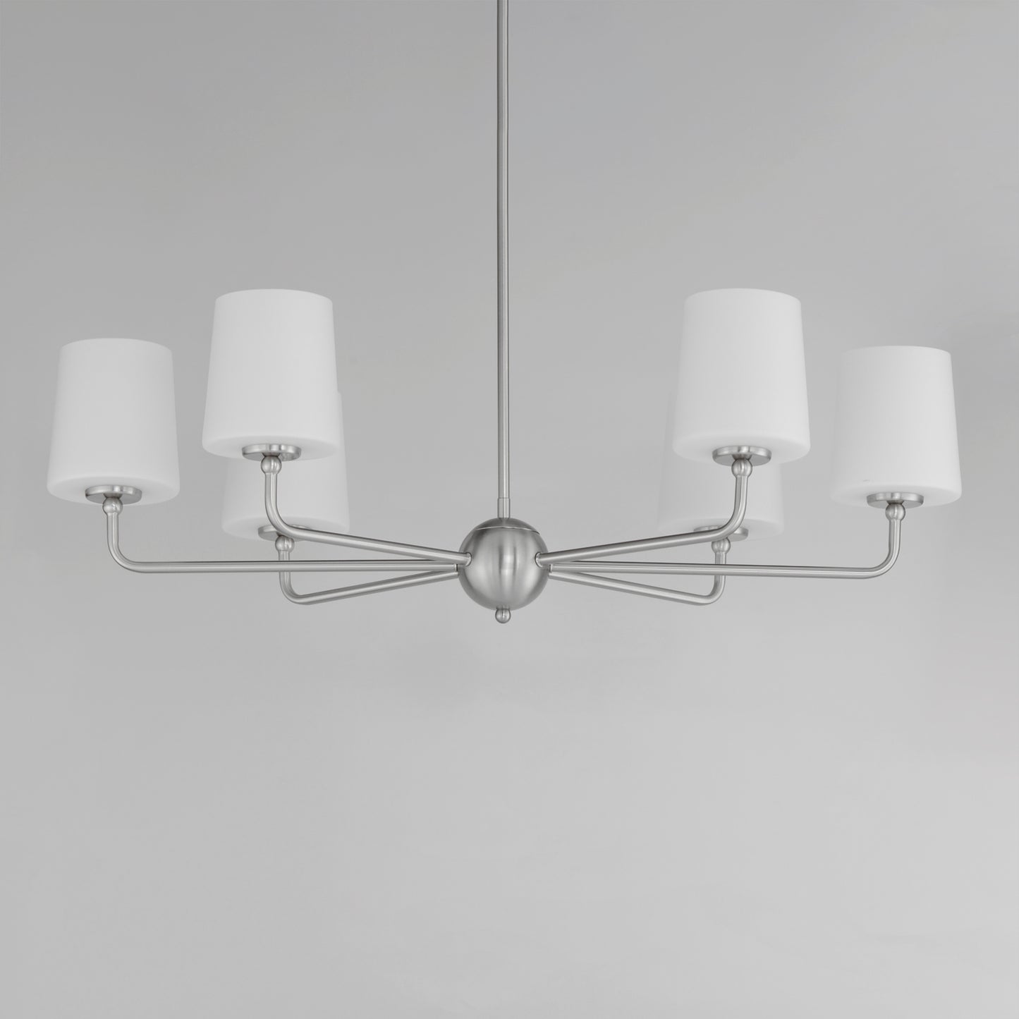 Bristol 6-Light Chandelier Satin Nickel by Maxim Lighting