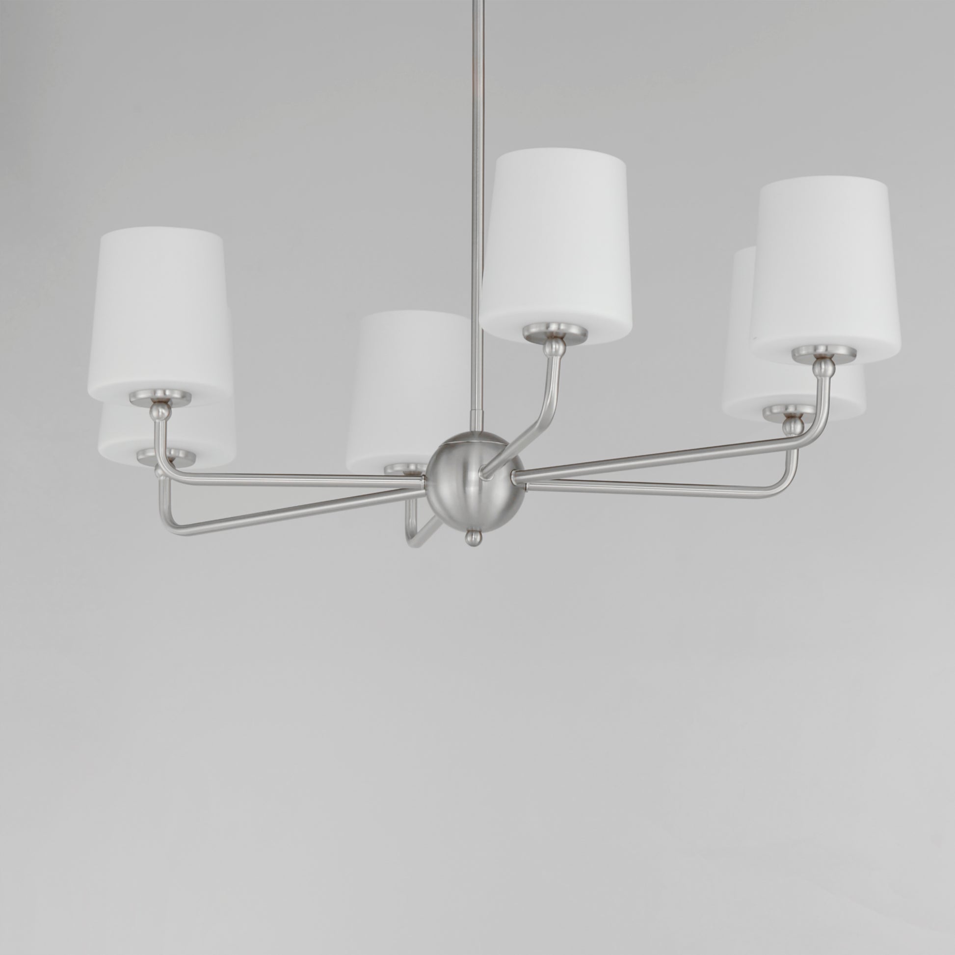 Bristol 6-Light Chandelier Satin Nickel by Maxim Lighting