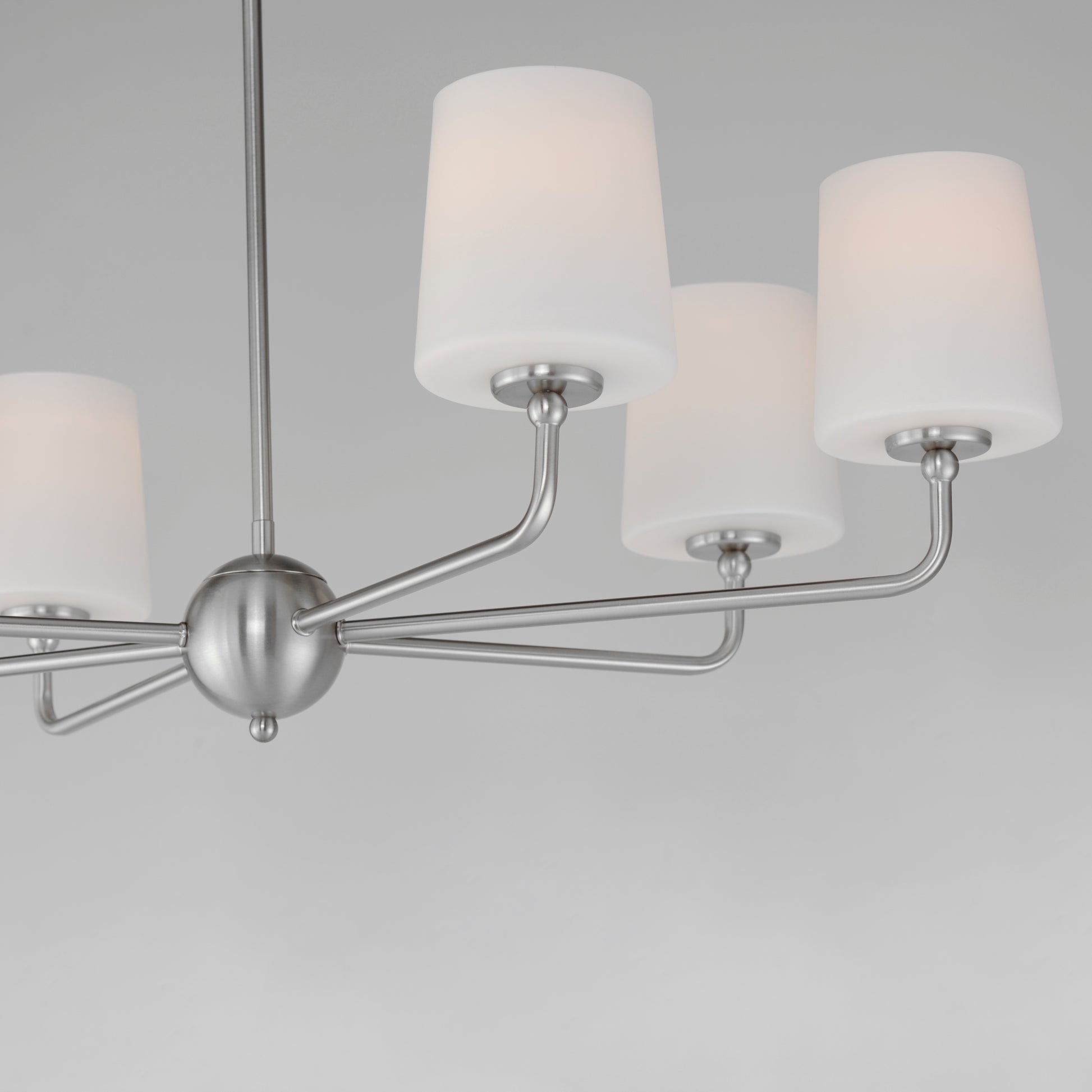 Bristol 6-Light Chandelier Satin Nickel by Maxim Lighting