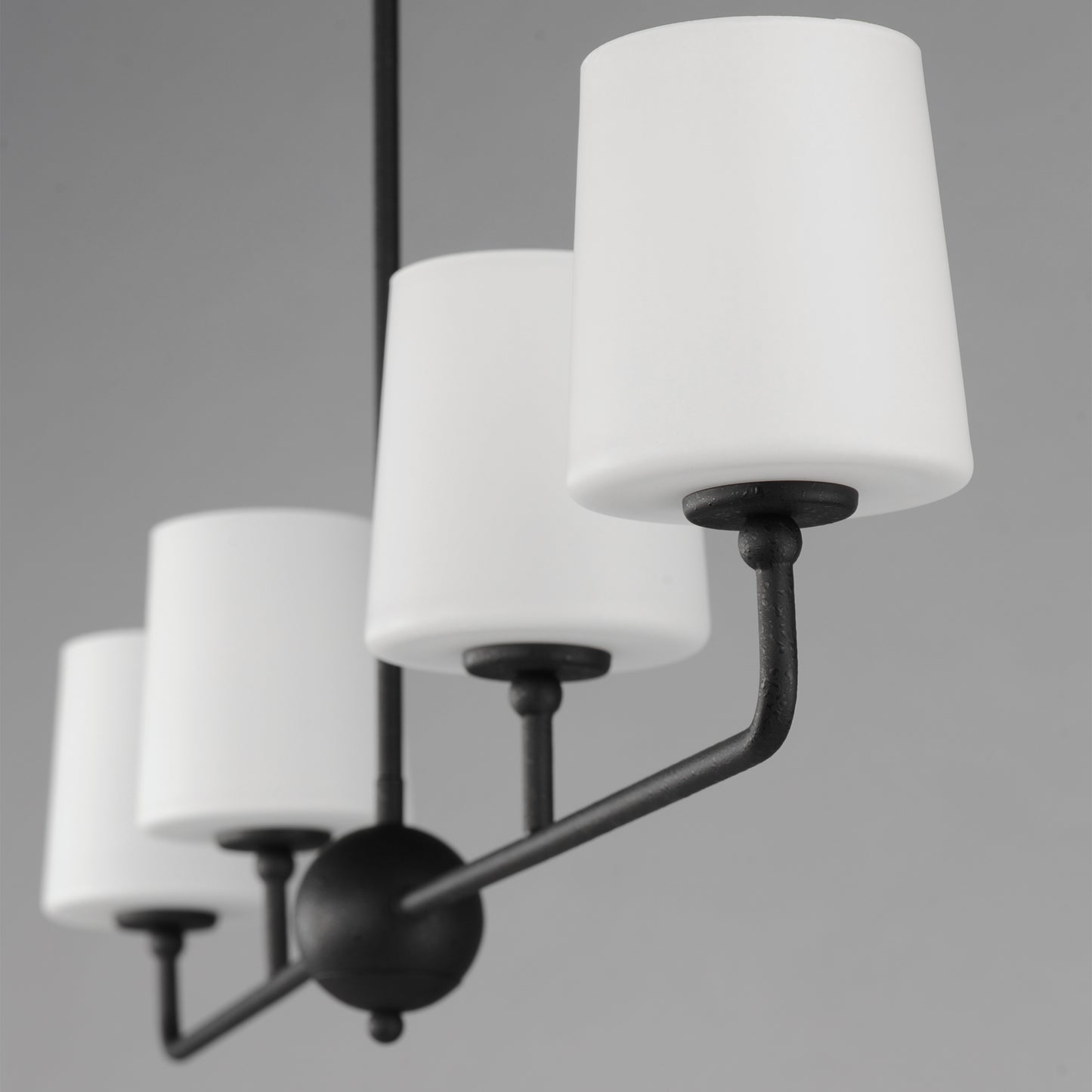 Bristol 4-Light Linear Chandelier Anthracite by Maxim Lighting