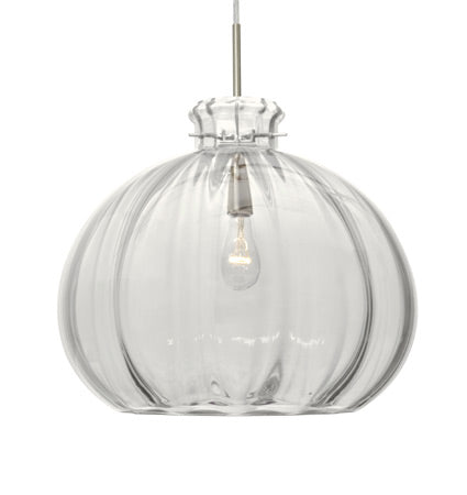 Besa Pinta 12 cable pendant, Clear glass, second view