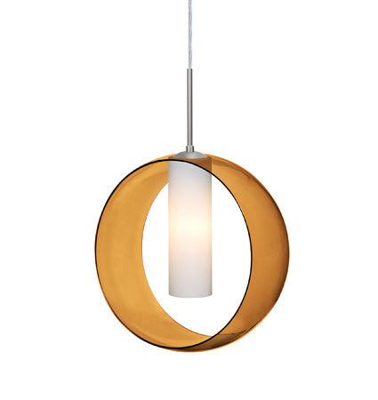 Besa Plato stem pendant glass option – Amber