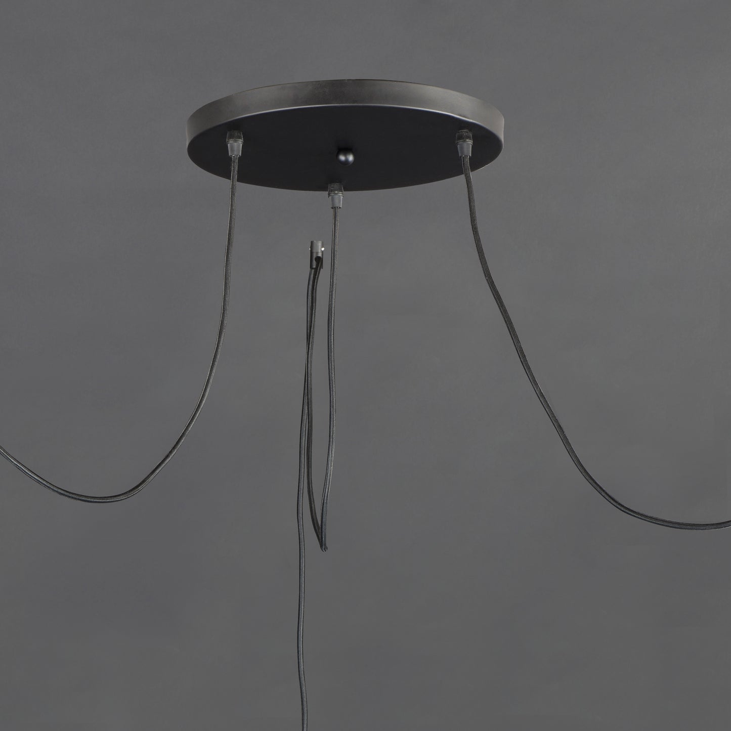 Early Electric 3-Light Pendant Black/Antique Brass by Maxim Lighting