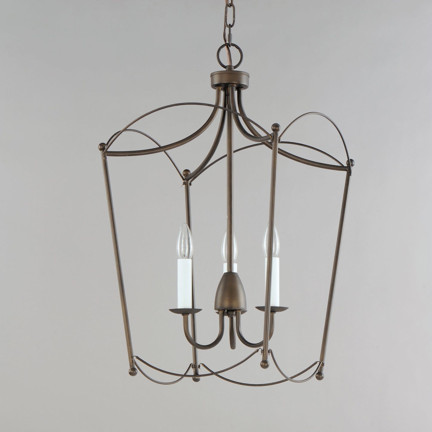 Plumette 3-Light Pendant Chestnut Bronze by Maxim Lighting