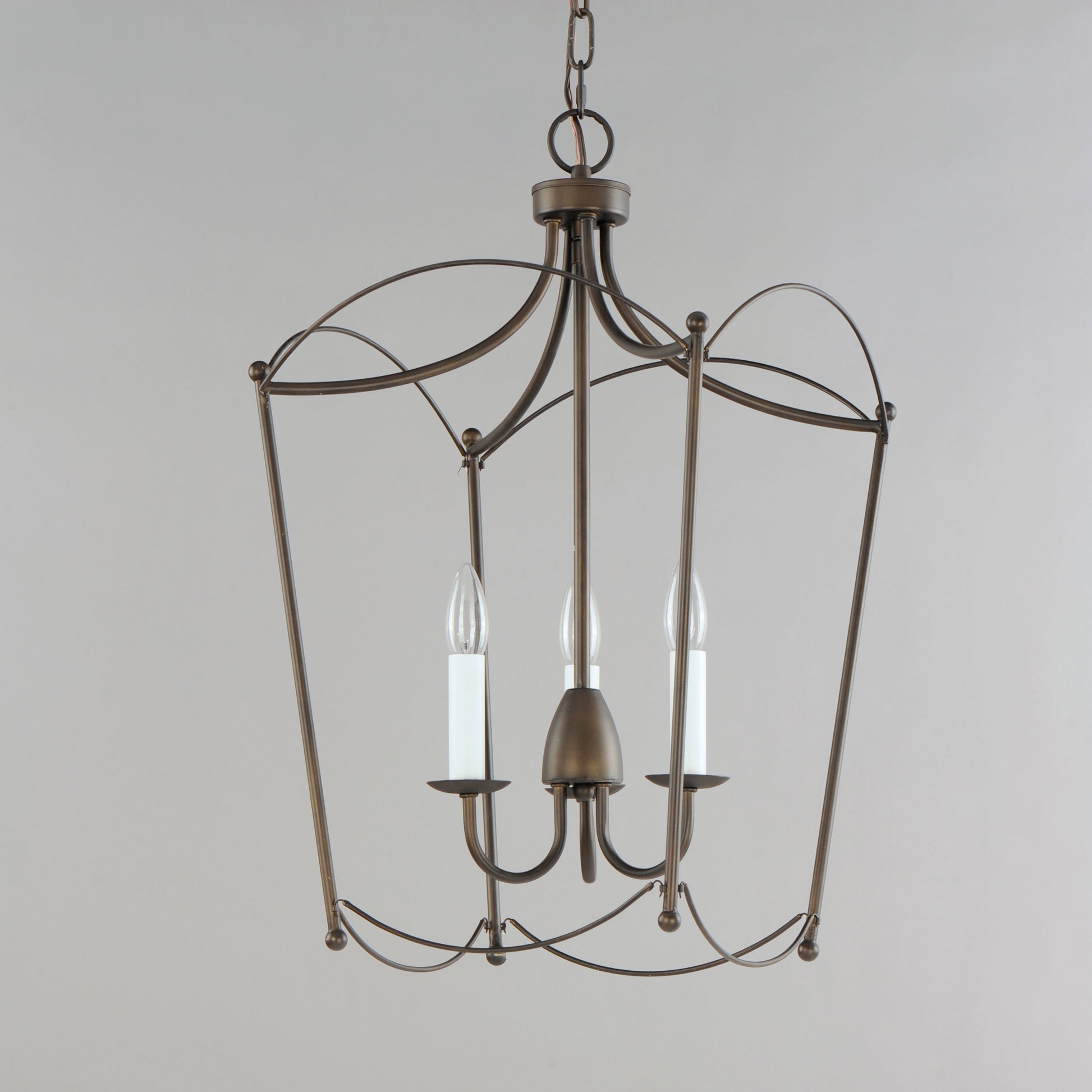 Plumette 3-Light Pendant Chestnut Bronze by Maxim Lighting