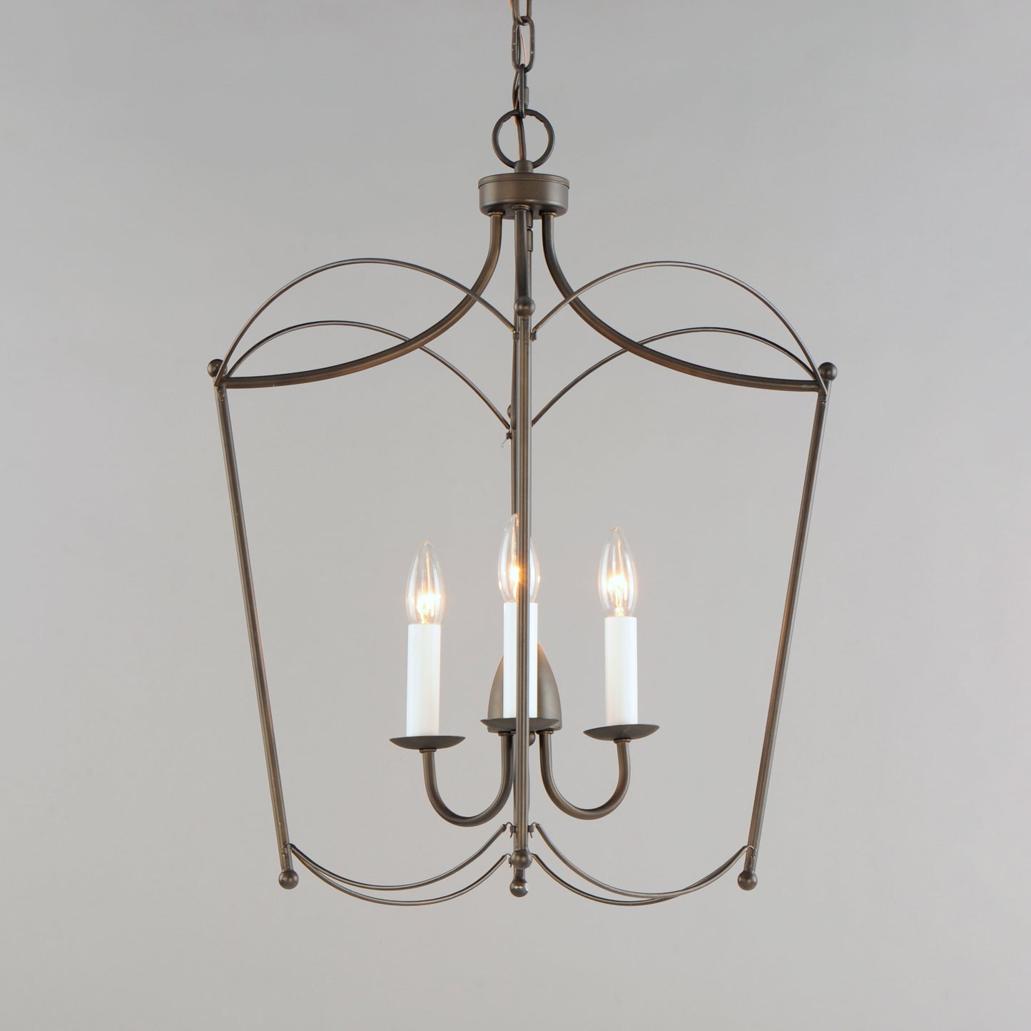 Plumette 3-Light Pendant Chestnut Bronze by Maxim Lighting