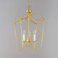 Plumette 3-Light Pendant Gold Leaf by Maxim Lighting