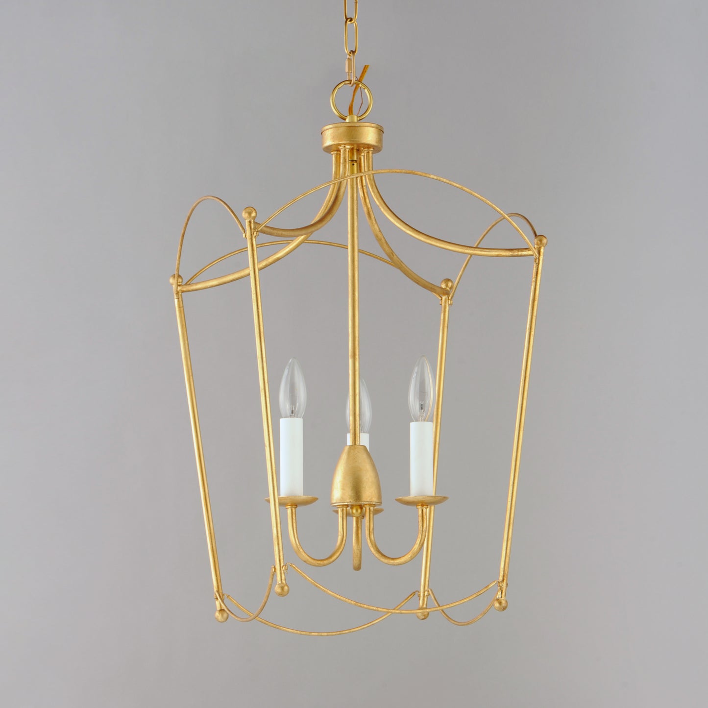 Plumette 3-Light Pendant Gold Leaf by Maxim Lighting