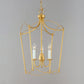 Plumette 3-Light Pendant Gold Leaf by Maxim Lighting