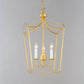Plumette 3-Light Pendant Gold Leaf by Maxim Lighting