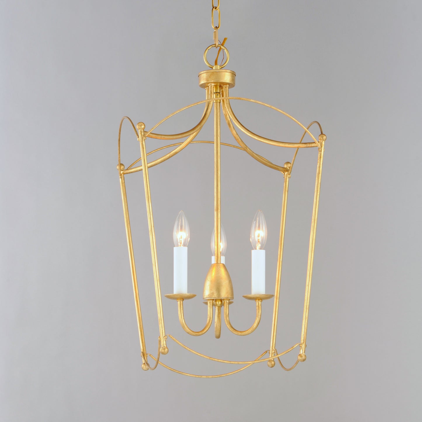 Plumette 3-Light Pendant Gold Leaf by Maxim Lighting