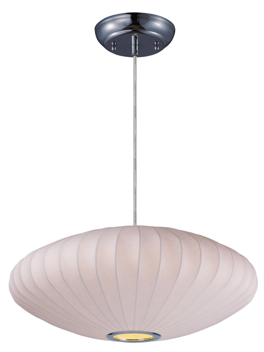 Cocoon Pendant Polished Chrome by Maxim Lighting