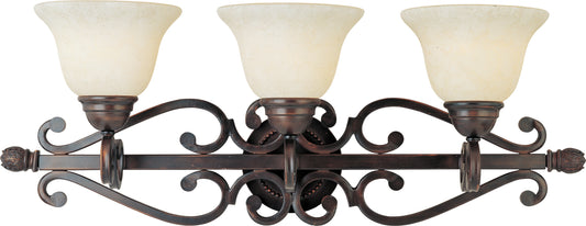Manor 3-Light Bath Vanity Oil Rubbed Bronze by Maxim Lighting