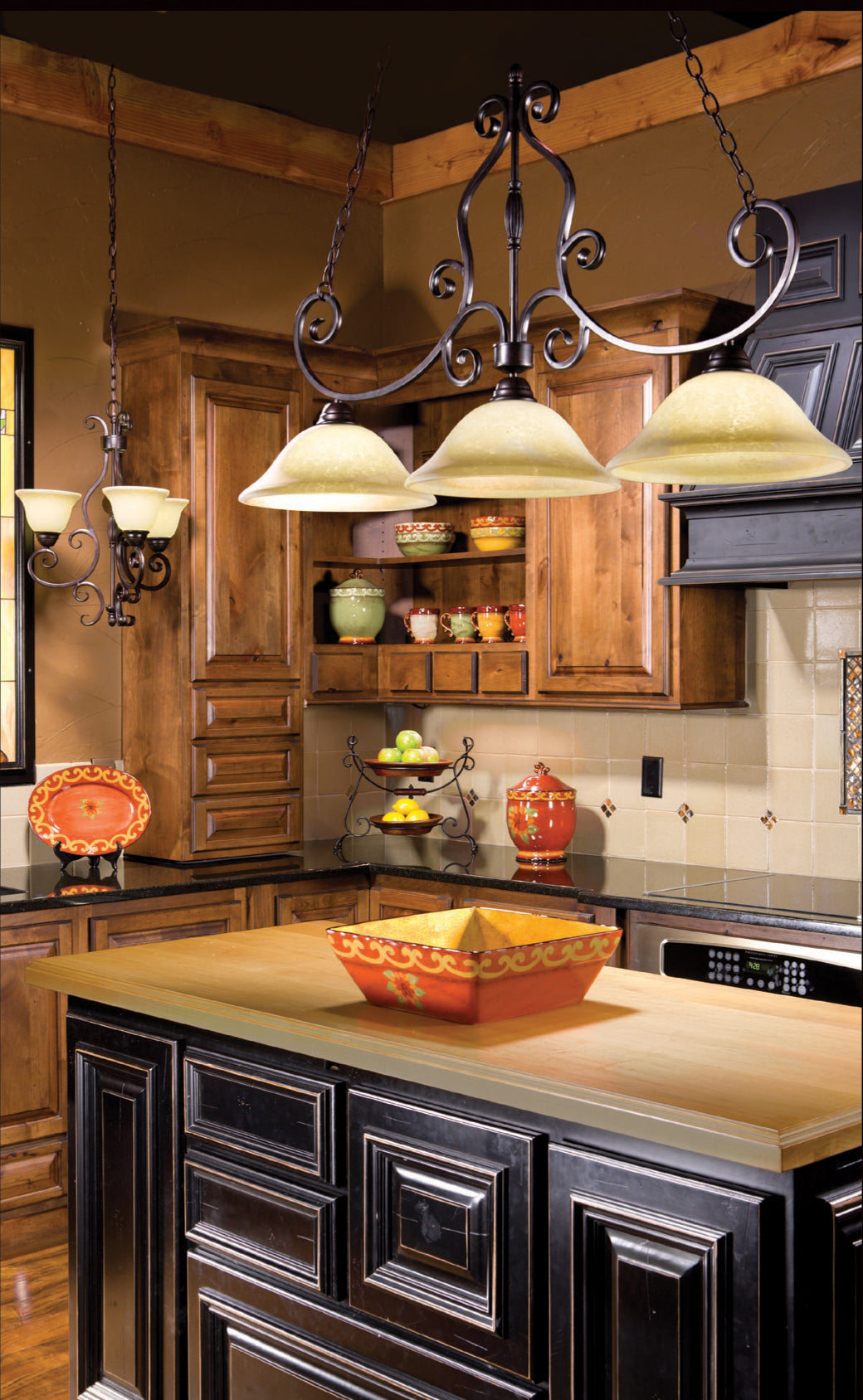 Manor 3-Light Bath Vanity Oil Rubbed Bronze by Maxim Lighting