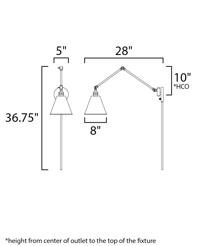 Library Wall Sconce Heritage by Maxim Lighting
