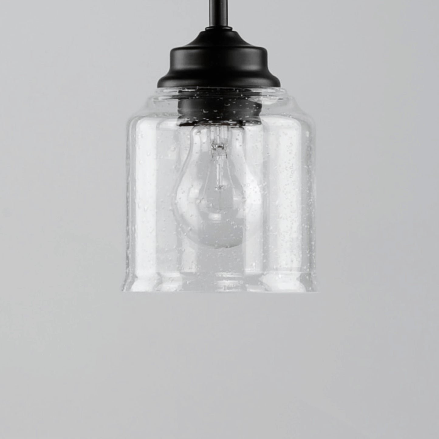 Acadia 3-Light Semi-Flush Mount/Chandelier Black by Maxim Lighting