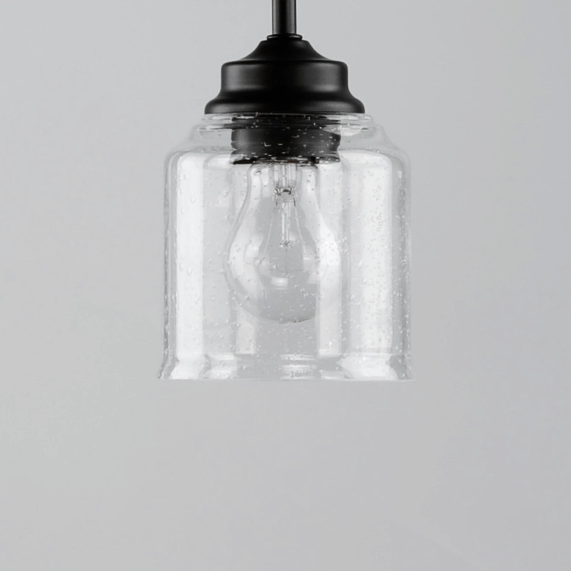 Acadia 3-Light Semi-Flush Mount/Chandelier Black by Maxim Lighting