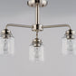 Acadia 3-Light Semi-Flush Mount/Chandelier Satin Nickel by Maxim Lighting