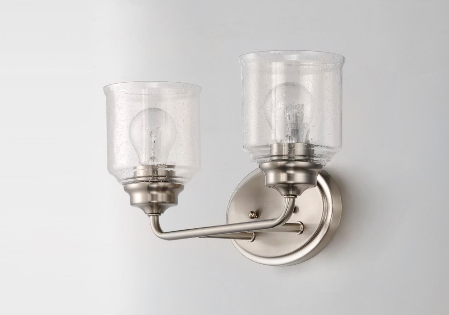 Acadia 2-Light Bath Vanity Satin Nickel by Maxim Lighting