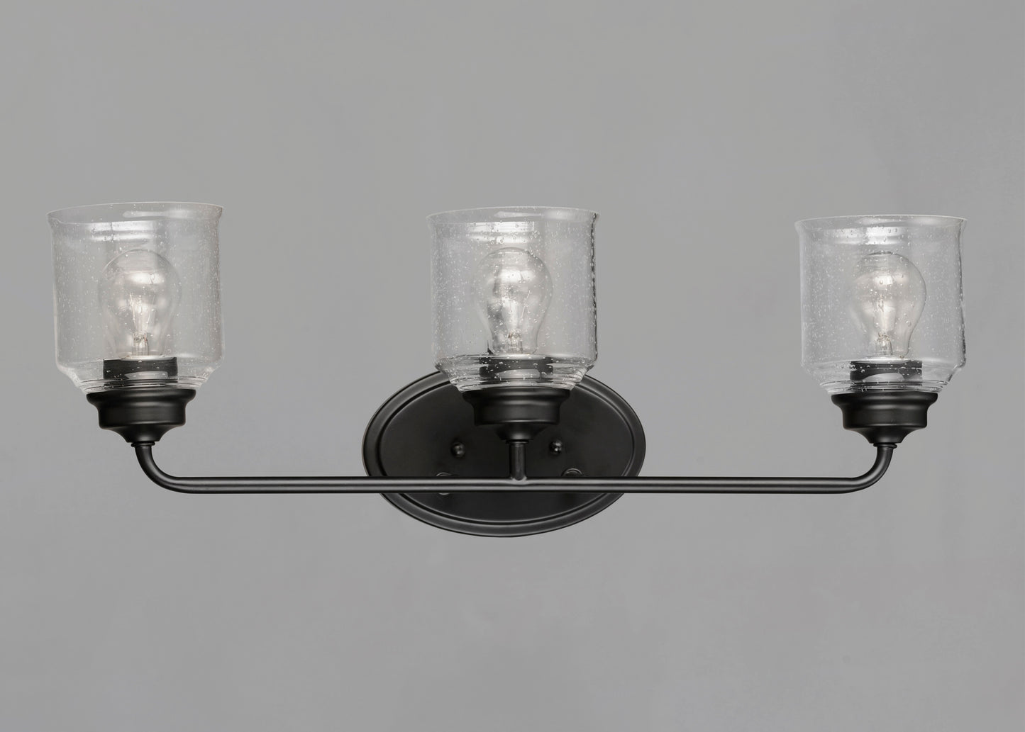 Acadia 3-Light Bath Vanity Black by Maxim Lighting