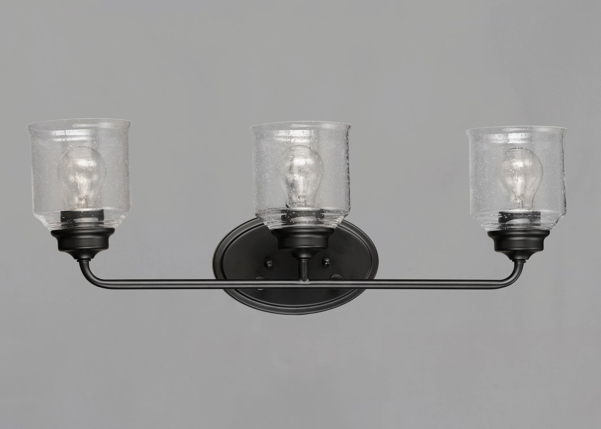 Acadia 3-Light Bath Vanity Black by Maxim Lighting