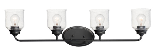 Acadia 4-Light Bath Vanity Black by Maxim Lighting