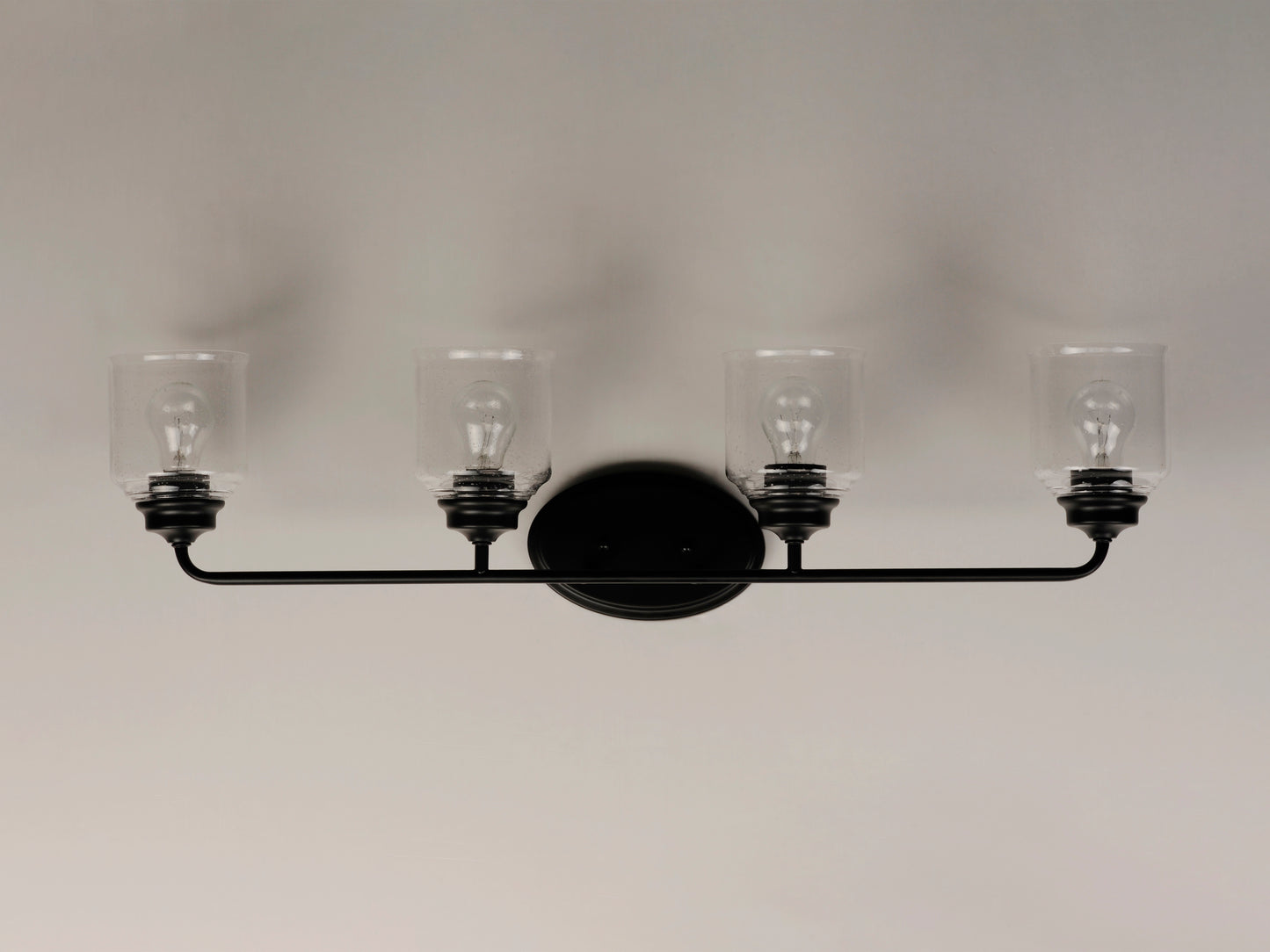 Acadia 4-Light Bath Vanity Black by Maxim Lighting