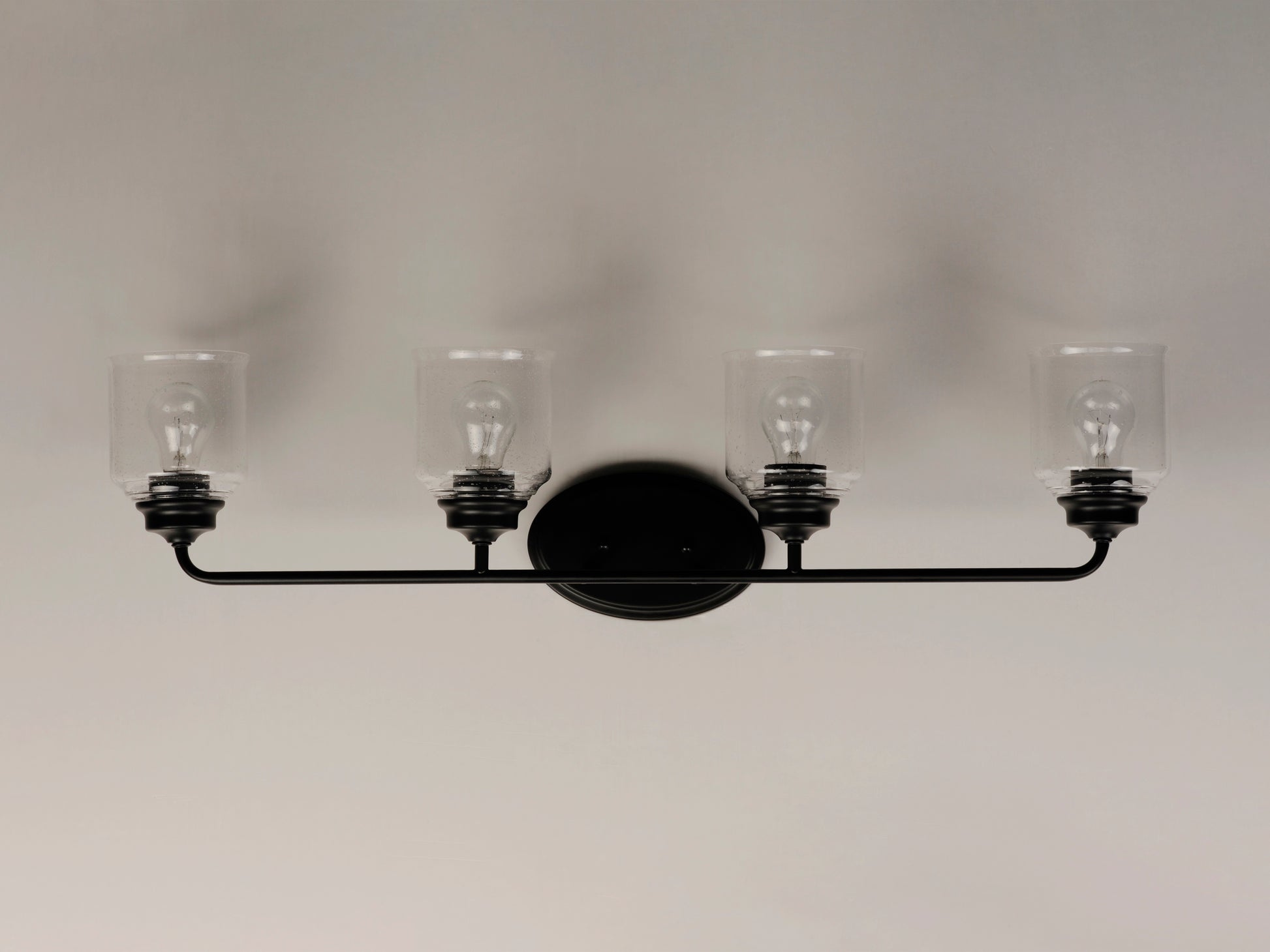 Acadia 4-Light Bath Vanity Black by Maxim Lighting