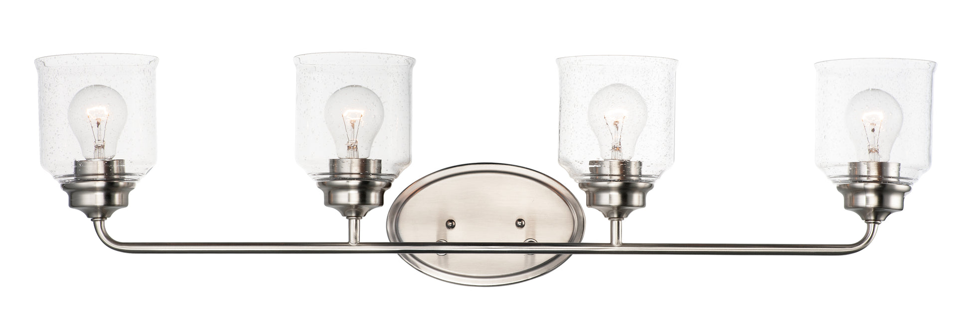 Acadia 4-Light Bath Vanity Satin Nickel by Maxim Lighting