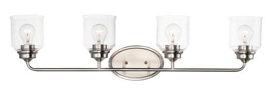 Acadia 4-Light Bath Vanity Satin Nickel by Maxim Lighting