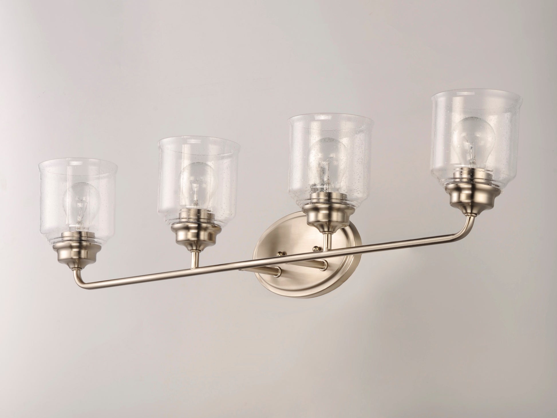 Acadia 4-Light Bath Vanity Satin Nickel by Maxim Lighting