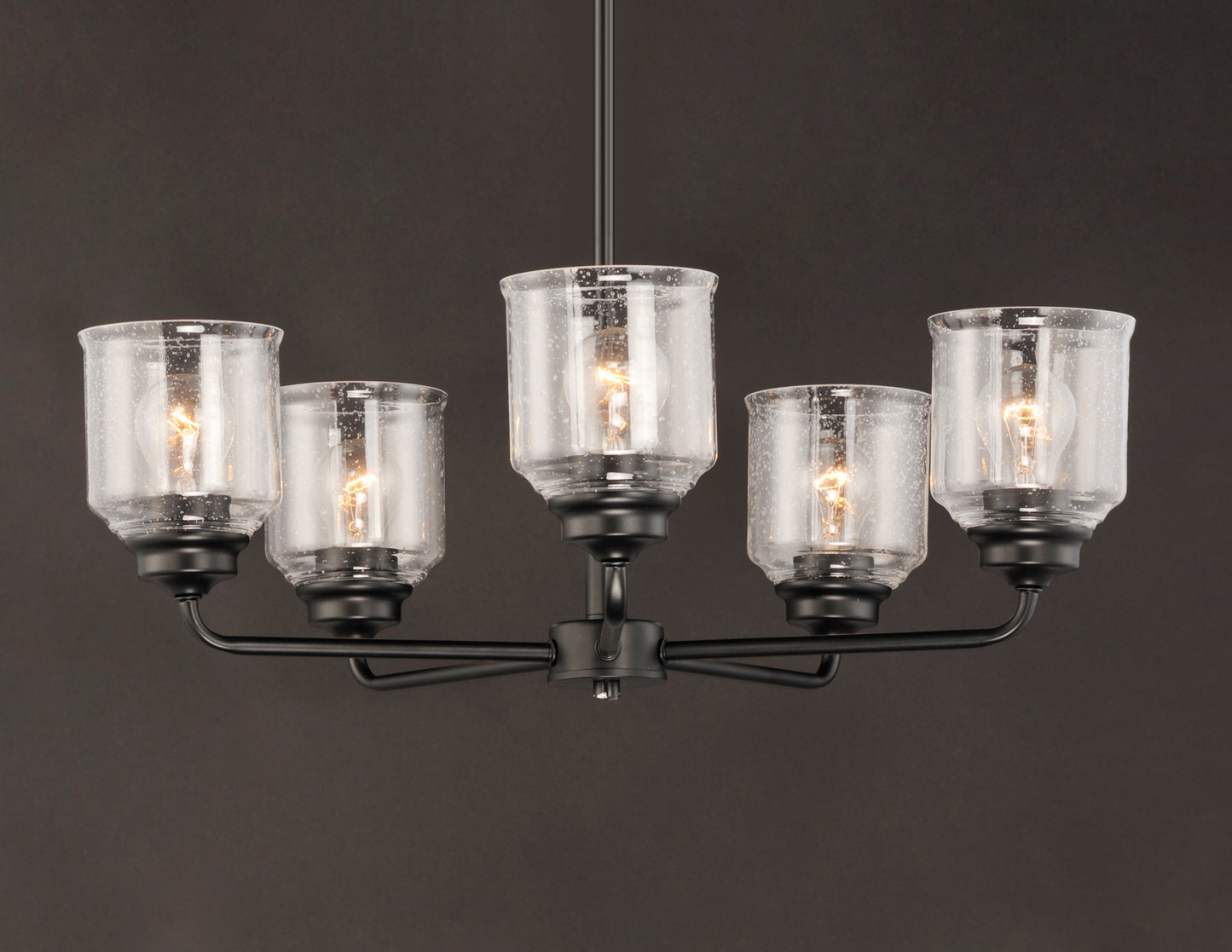 Acadia 5-Light Chandelier Black by Maxim Lighting