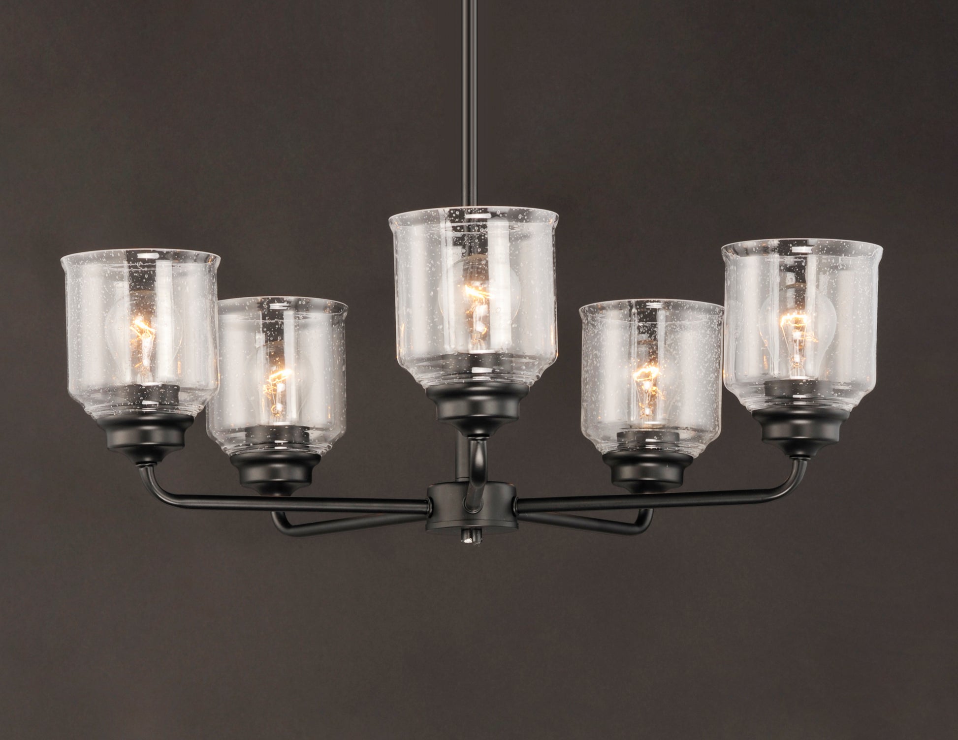Acadia 5-Light Chandelier Black by Maxim Lighting